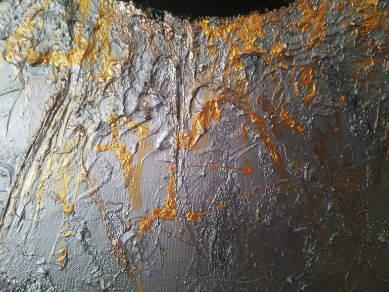 Original Abstract Expressionism Abstract Painting by Dave Holt
