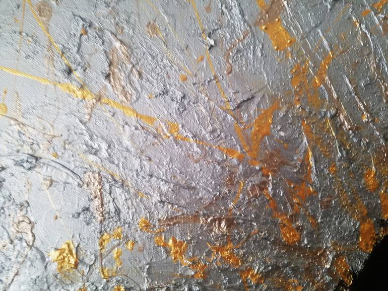 Original Abstract Expressionism Abstract Painting by Dave Holt