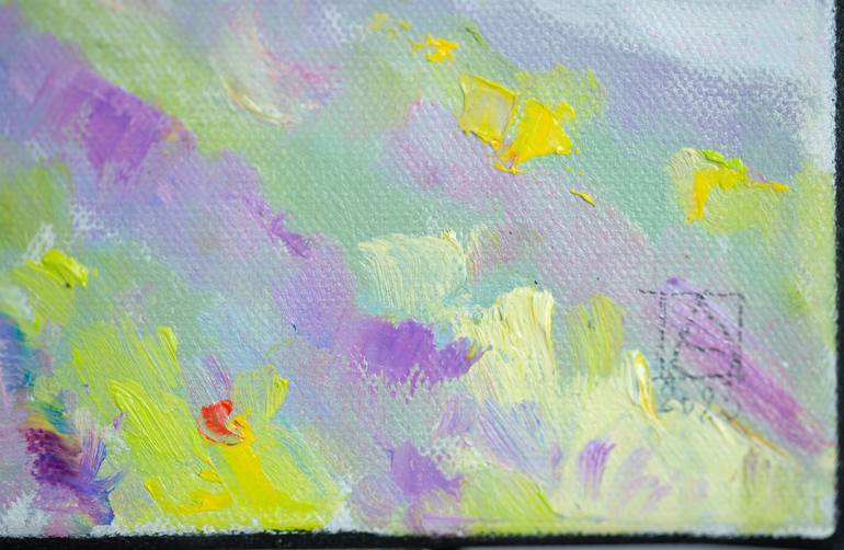 Original Impressionism Landscape Painting by Anna Shesterikova