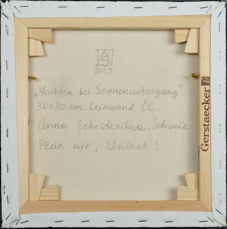 Original Impressionism Landscape Painting by Anna Shesterikova