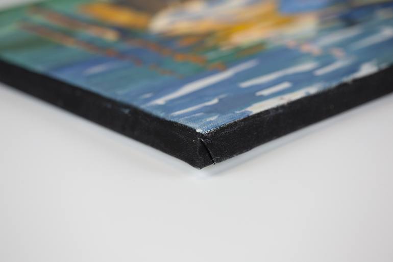 Original Impressionism Landscape Painting by Anna Shesterikova