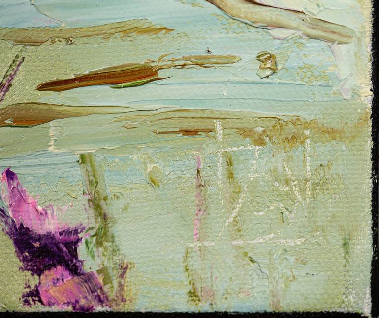 Original Impressionism Landscape Painting by Anna Shesterikova