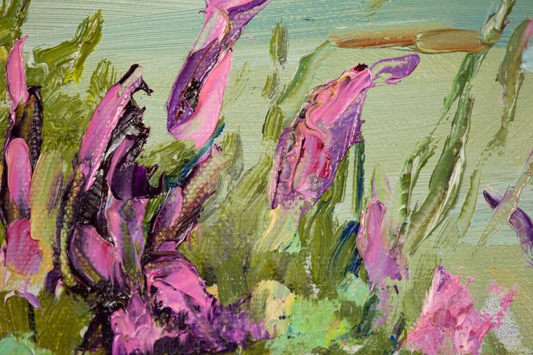 Original Impressionism Landscape Painting by Anna Shesterikova