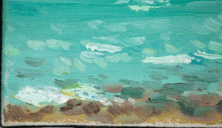 Original Post-impressionism Landscape Painting by Anna Shesterikova