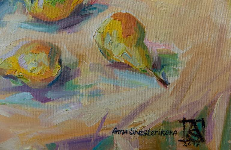 Original Figurative Still Life Painting by Anna Shesterikova