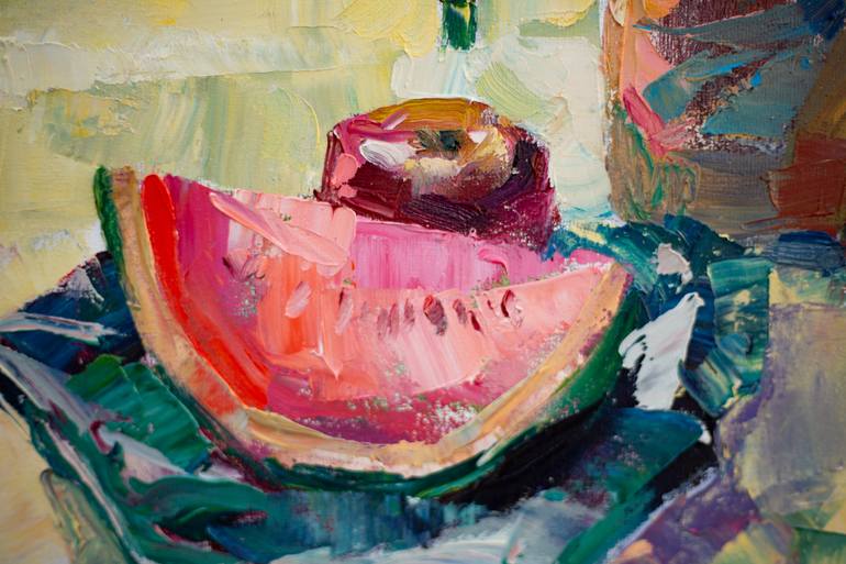 Original Figurative Still Life Painting by Anna Shesterikova