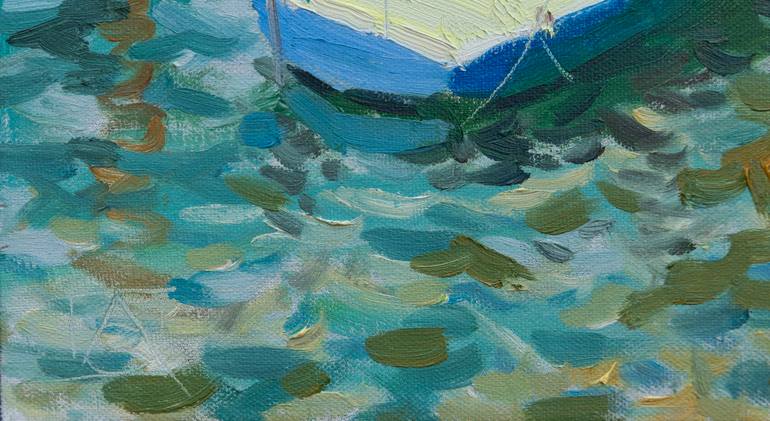 Original Impressionism Landscape Painting by Anna Shesterikova