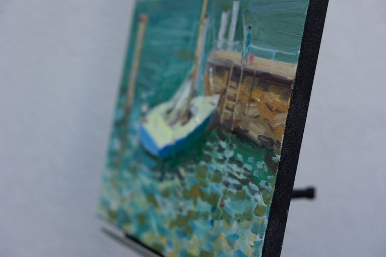Original Impressionism Landscape Painting by Anna Shesterikova