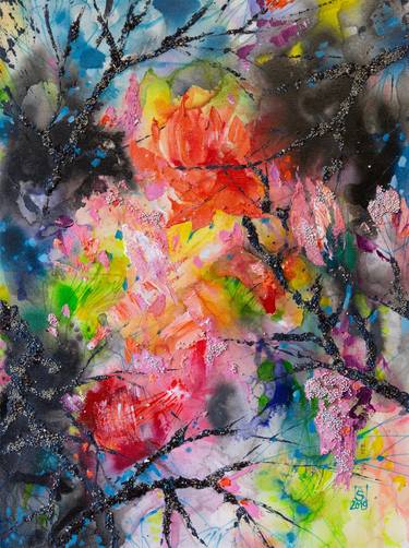 Original Abstract Paintings by Anna Shesterikova