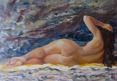 Original Nude Paintings by Anna Shesterikova