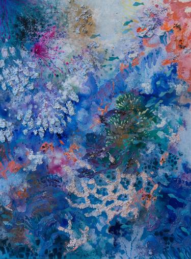 Original Abstract Nature Painting by Anna Shesterikova