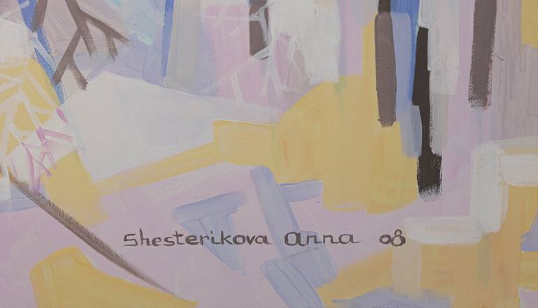Original Abstract Painting by Anna Shesterikova