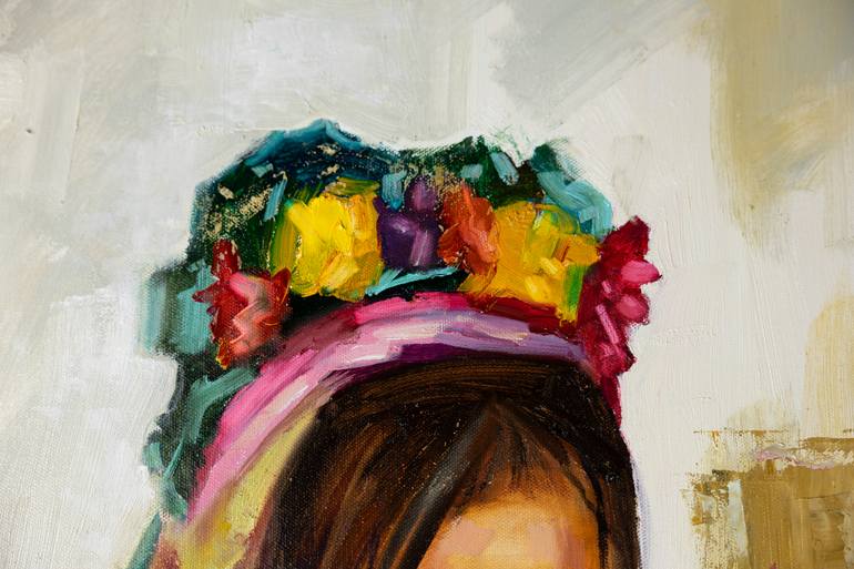 Original Post-impressionism People Painting by Anna Shesterikova