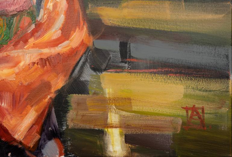 Original Impressionism People Painting by Anna Shesterikova