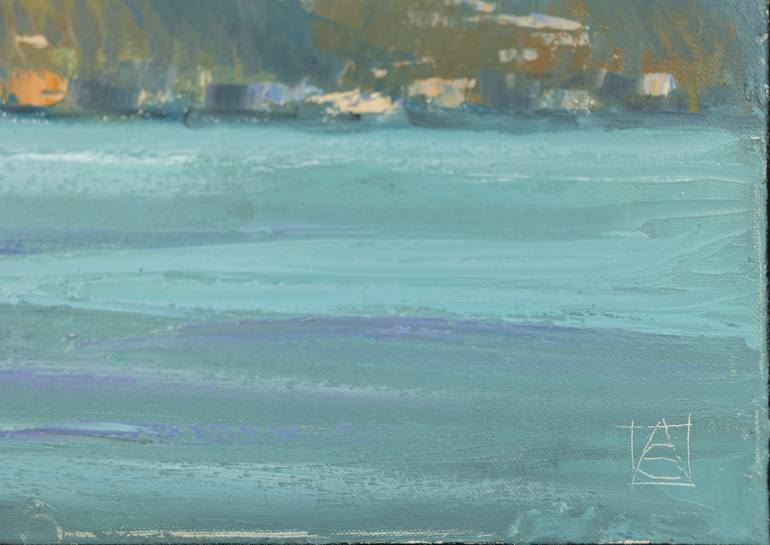 Original Impressionism Landscape Painting by Anna Shesterikova