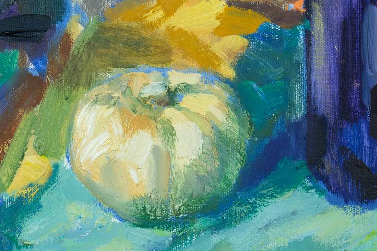 Original Impressionism Still Life Painting by Anna Shesterikova