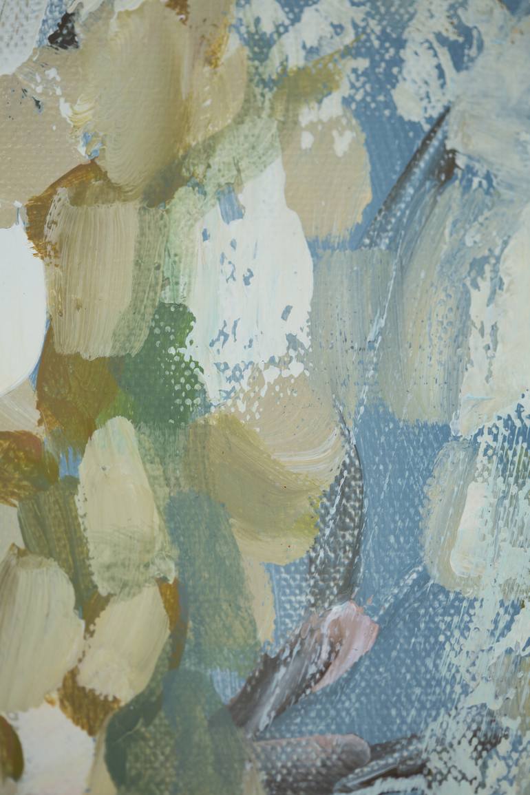 Original Impressionism Floral Painting by Anna Shesterikova