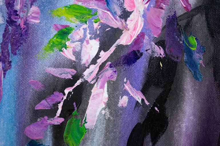 Original Contemporary Floral Painting by Anna Shesterikova