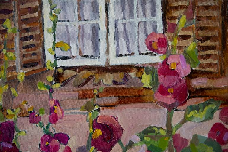 Original Post-impressionism Floral Painting by Anna Shesterikova