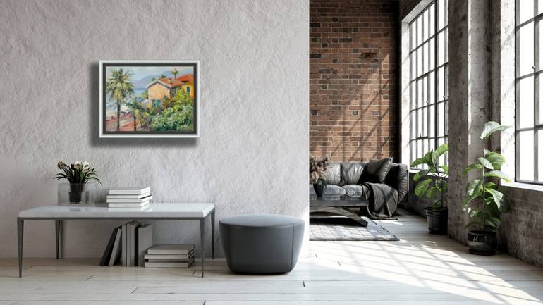 Original Post-impressionism Travel Painting by Anna Shesterikova