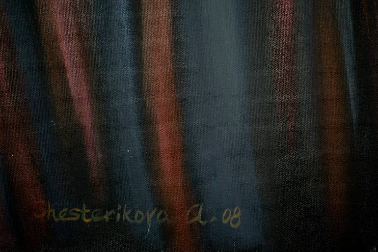 Original Symbolism Religion Painting by Anna Shesterikova