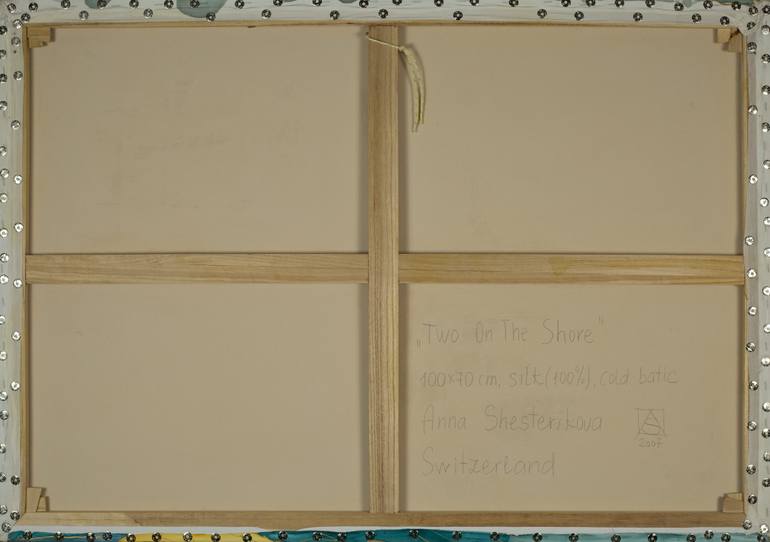 Original Expressionism Nude Painting by Anna Shesterikova