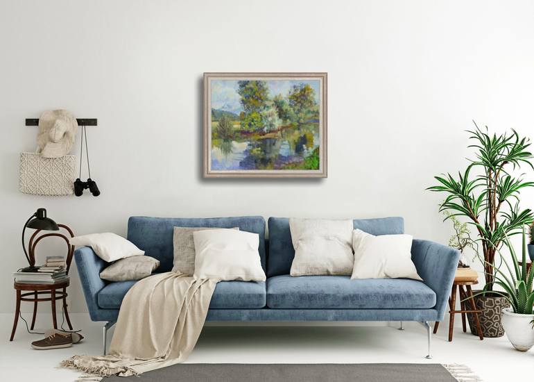 Original Other Landscape Painting by Anna Shesterikova