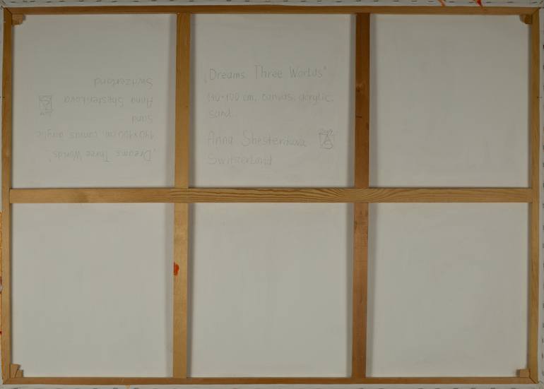 Original Abstract Expressionism Abstract Painting by Anna Shesterikova