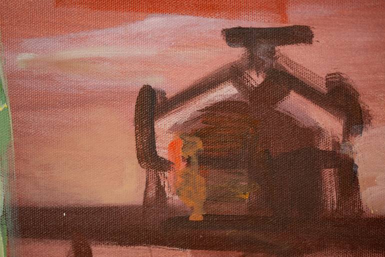 Original Post-impressionism Ocean Painting by Anna Shesterikova