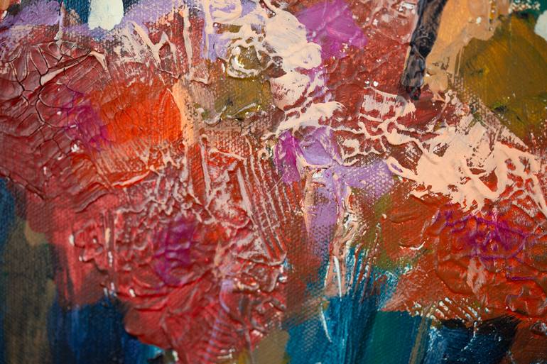 Original Realism Floral Painting by Anna Shesterikova