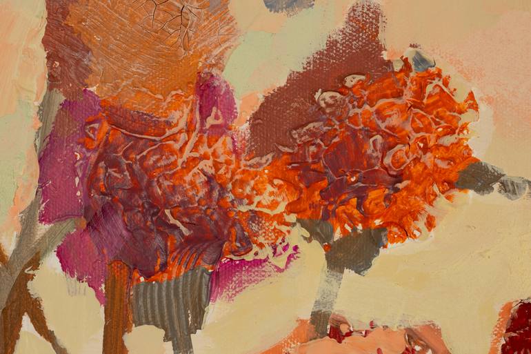 Original Realism Floral Painting by Anna Shesterikova