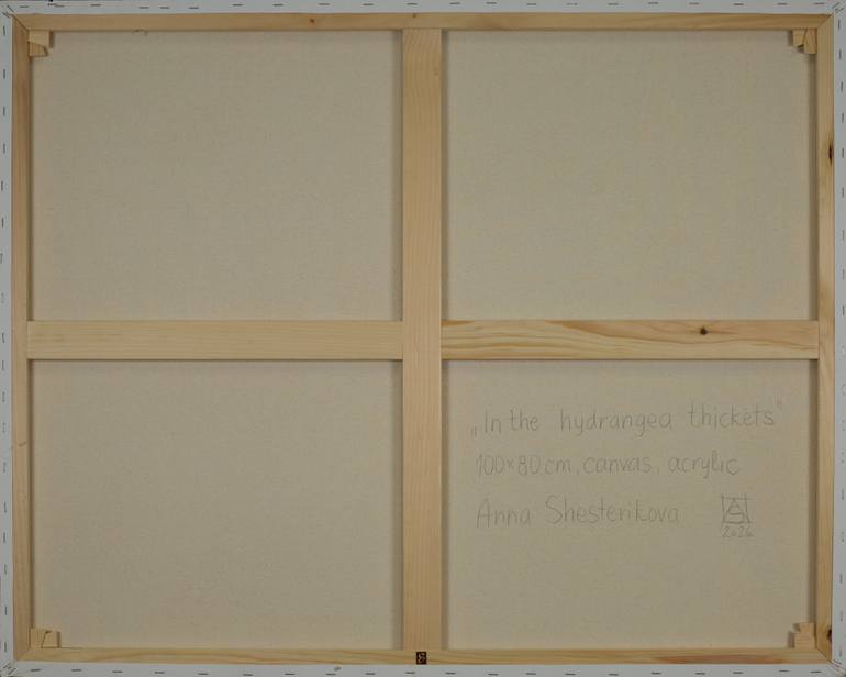 Original Abstract Expressionism Floral Painting by Anna Shesterikova