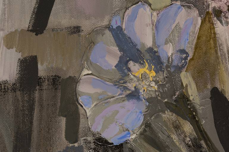 Original Contemporary Floral Painting by Anna Shesterikova