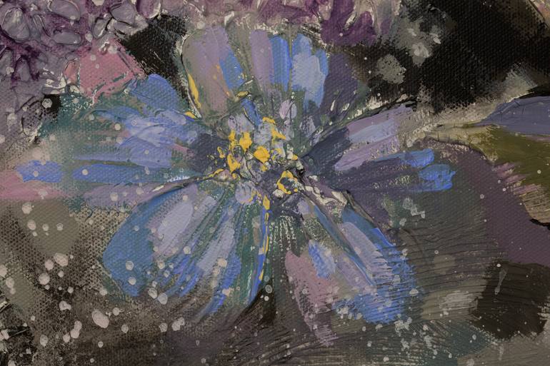 Original Contemporary Floral Painting by Anna Shesterikova