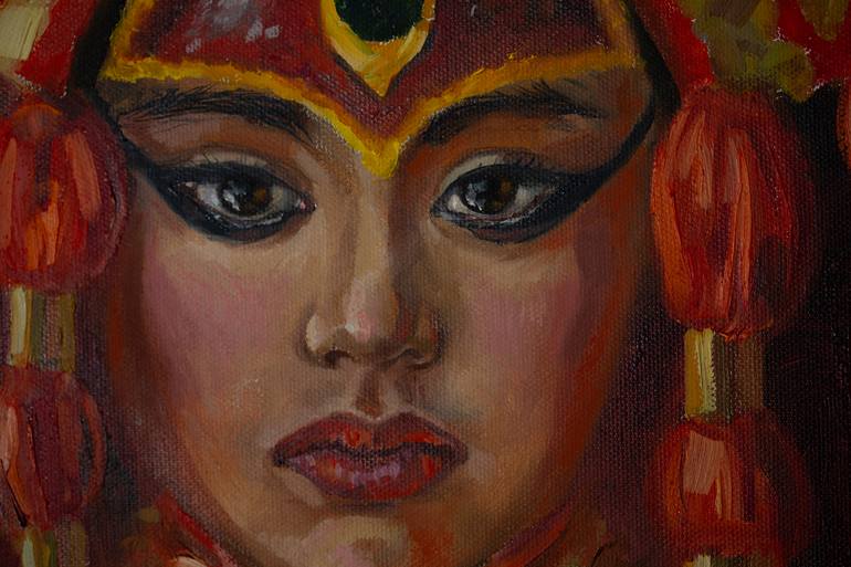 Original Contemporary People Painting by Anna Shesterikova