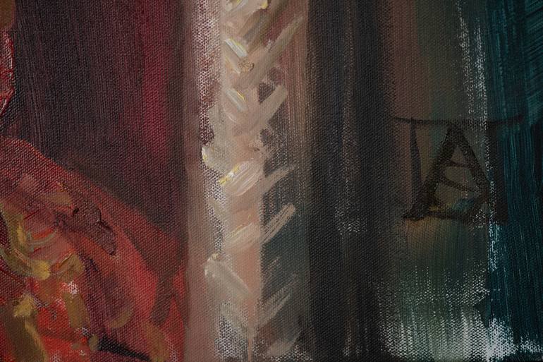 Original Contemporary People Painting by Anna Shesterikova
