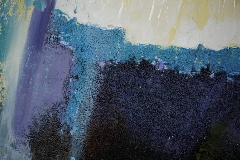 Original Abstract Expressionism Abstract Painting by Anna Shesterikova