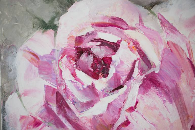 Original Contemporary Floral Painting by Anna Shesterikova