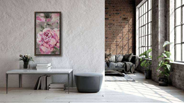 Original Contemporary Floral Painting by Anna Shesterikova
