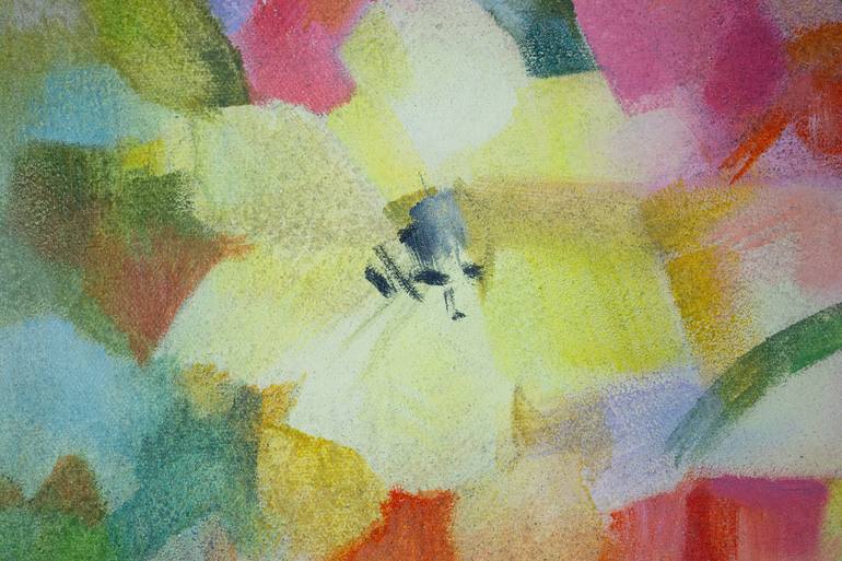 Original Post-impressionism Floral Painting by Anna Shesterikova
