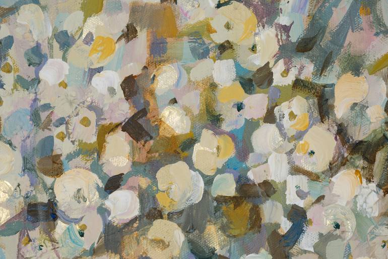 Original Post-impressionism Floral Painting by Anna Shesterikova