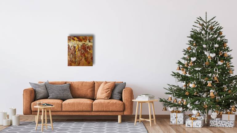 Original Abstract Expressionism Abstract Painting by Anna Shesterikova