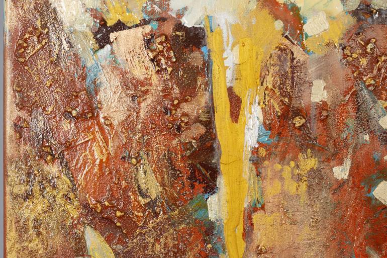 Original Abstract Expressionism Abstract Painting by Anna Shesterikova