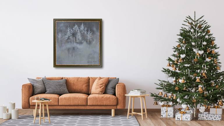 Original Contemporary Landscape Painting by Anna Shesterikova
