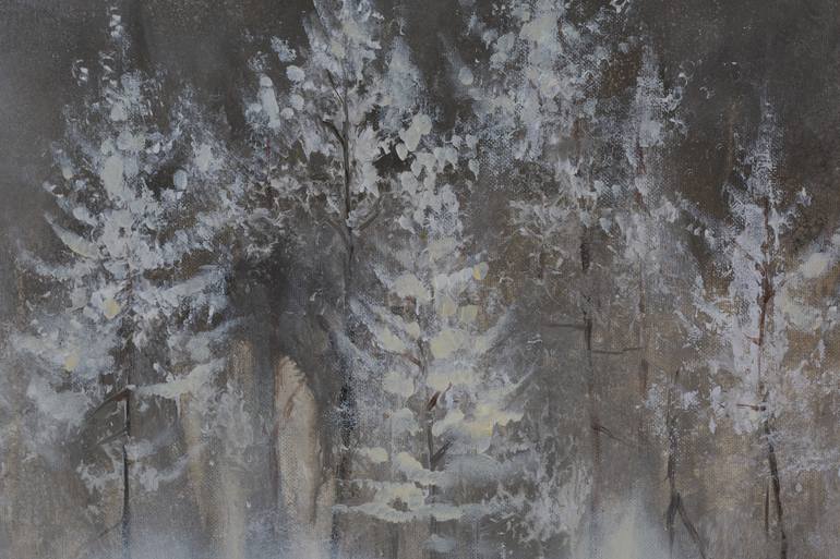 Original Contemporary Landscape Painting by Anna Shesterikova