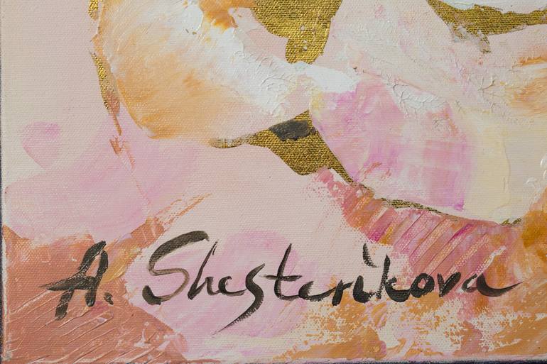 Original Contemporary Women Painting by Anna Shesterikova