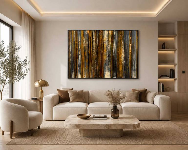 Original Abstract Painting by Anna Shesterikova