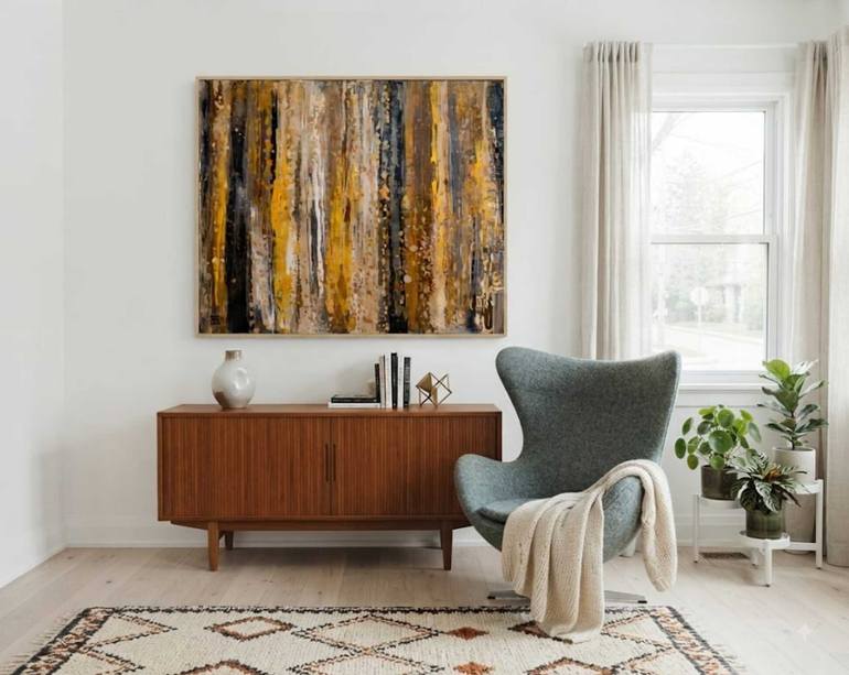 Original Abstract Painting by Anna Shesterikova