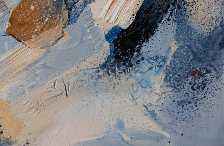 Original Expressionism Abstract Painting by Anna Shesterikova