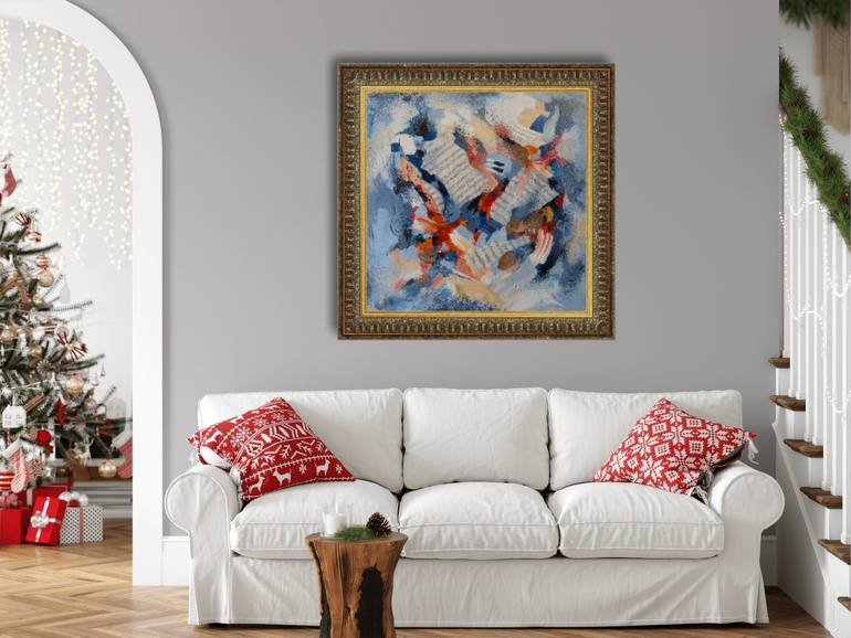 Original Expressionism Abstract Painting by Anna Shesterikova